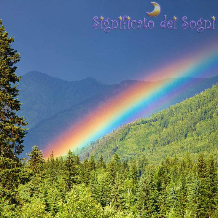 arcobaleno in sogno significato