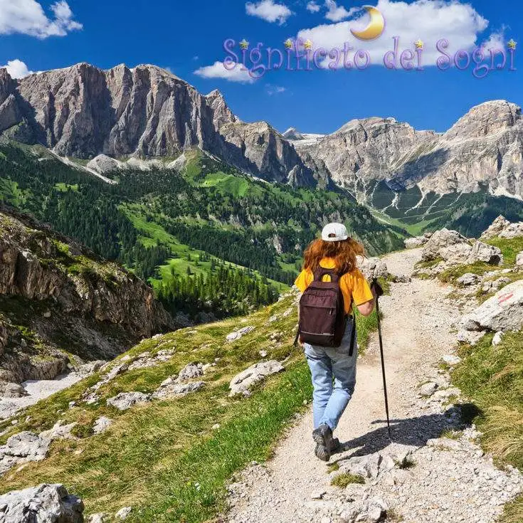 montagna in sogno significato